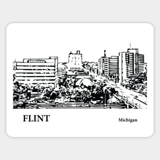 Flint Michigan Sticker